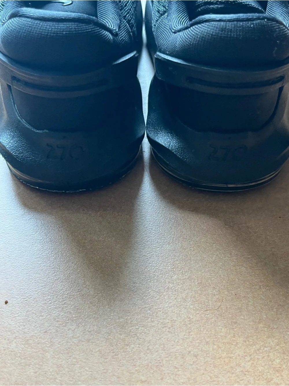 Nike Air Max 270 Toddler Kids Triple Black Sneakers Size 5C, Blackout Shoes